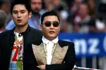 Foto zur News: Psy Rapper (Gangnam Style) beim Grand Prix in Südkorea