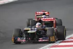 Foto zur News: Jean-Eric Vergne (Toro Rosso) und Daniel Ricciardo (Toro Rosso)