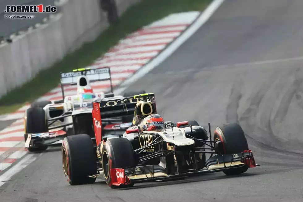 Foto zur News: Romain Grosjean (Lotus)