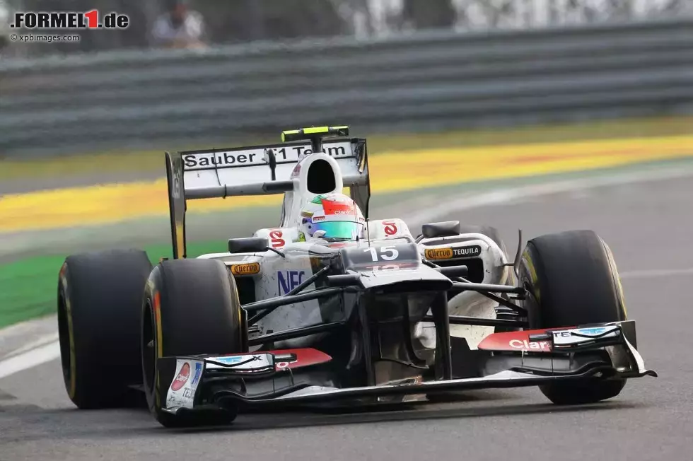 Foto zur News: Sergio Perez (Sauber)