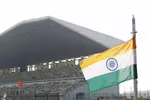 Foto zur News: Indische Flagge am Buddh International Circuit