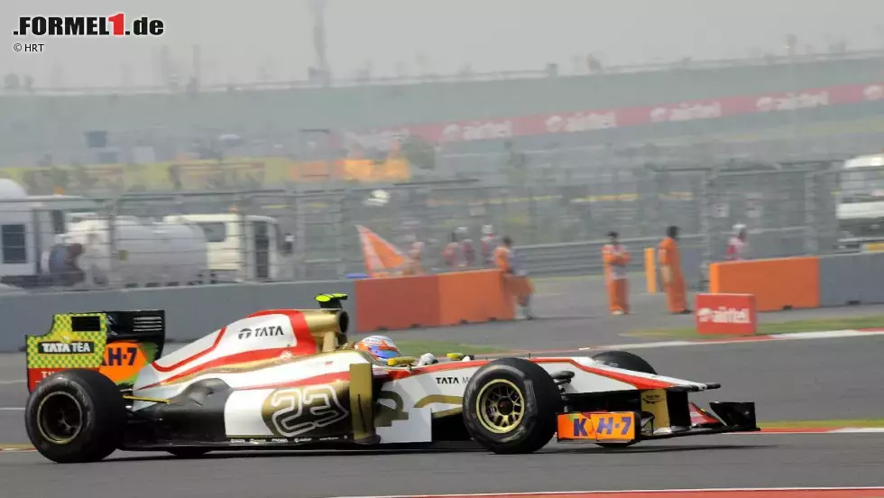 Foto zur News: Narain Karthikeyan (HRT)