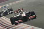 Gallerie: Lewis Hamilton (McLaren) und Sergio Perez (Sauber) am Samstagmorgen