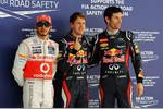 Gallerie: Sebastian Vettel (Red Bull), Mark Webber (Red Bull) und Lewis Hamilton (McLaren)