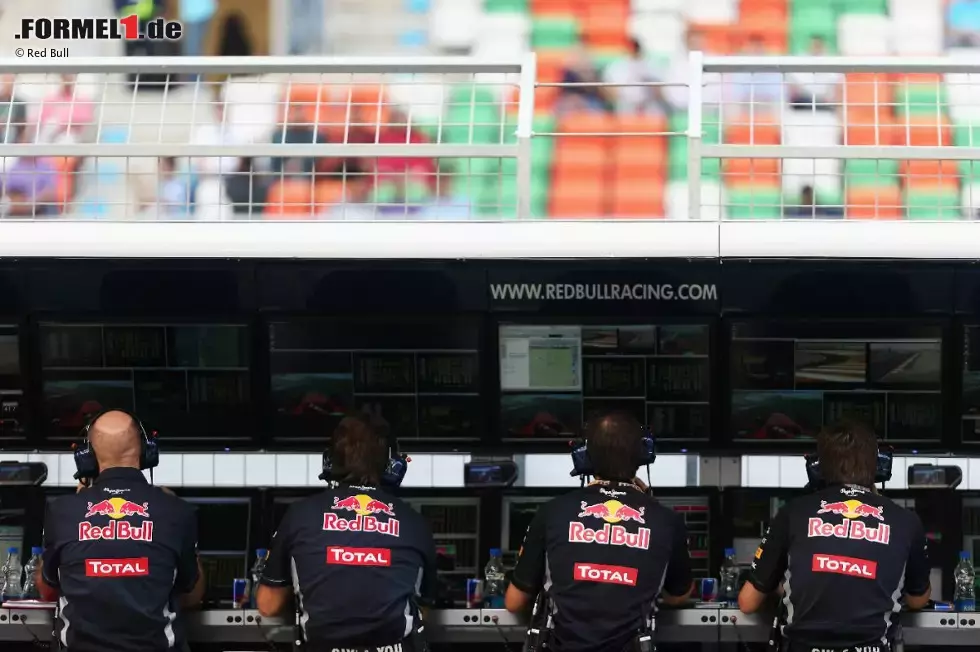 Foto zur News: Red-Bull-Kommandostand