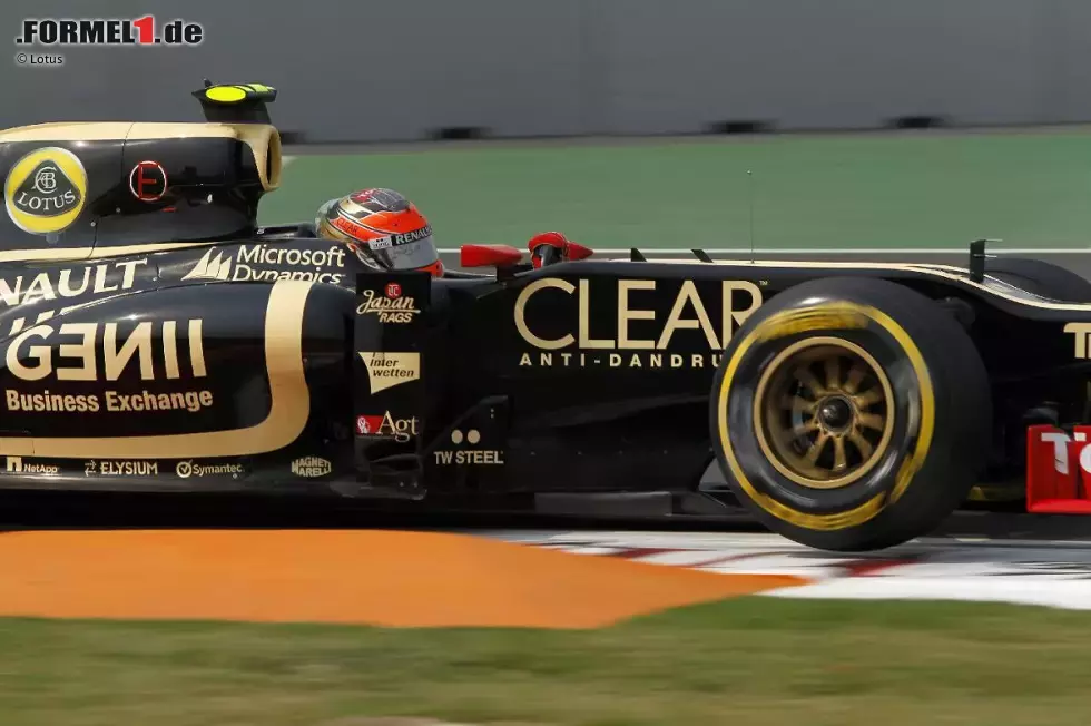 Foto zur News: Romain Grosjean (Lotus)