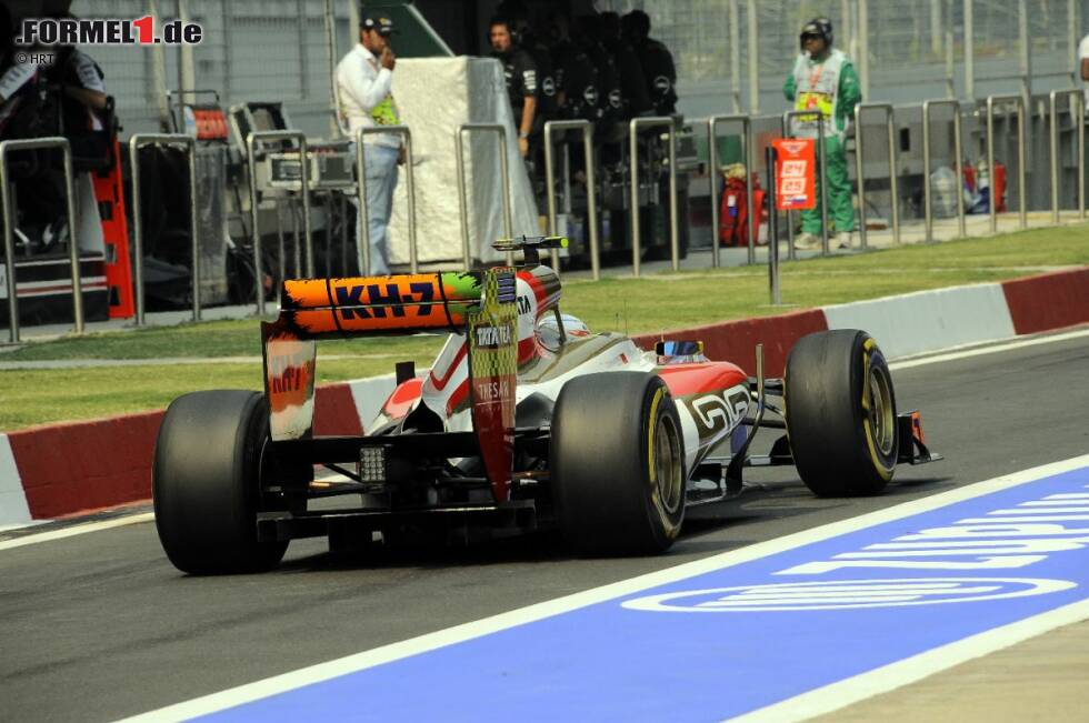 Foto zur News: Narain Karthikeyan (HRT)