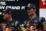 Foto zur News: Sebastian Vettel (Red Bull) und Mark Webber (Red Bull)