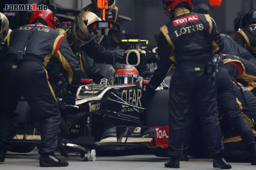 Foto zur News: Romain Grosjean (Lotus)