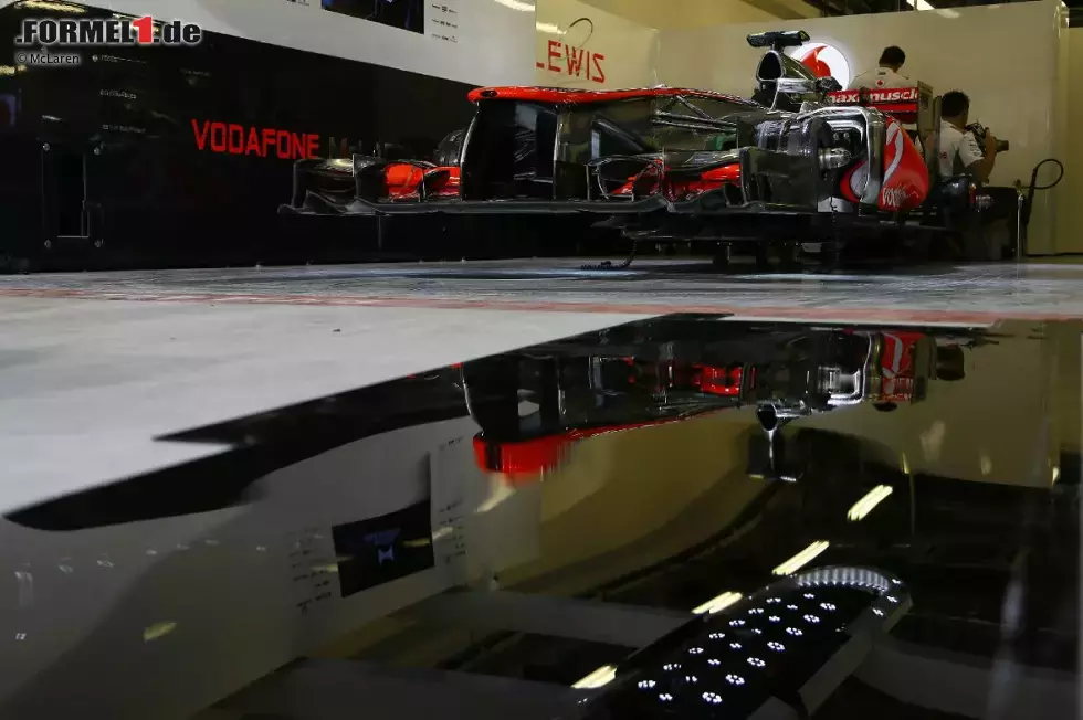 Foto zur News: McLaren-Box