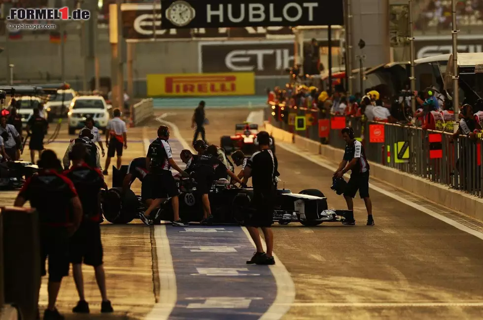 Foto zur News: Pastor Maldonado (Williams) zeigte in Abu Dhabi eine tolle Leistung im Qualifying