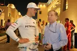 Foto zur News: Michael Schumacher (Mercedes) und Jean Todt