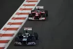 Foto zur News: Pastor Maldonado (Williams) und Fernando Alonso (Ferrari)