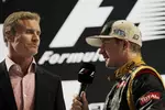 Foto zur News: David Coulthard (Mücke-Mercedes) und Kimi Räikkönen (Lotus)