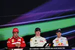 Foto zur News: Fernando Alonso (Ferrari), Sebastian Vettel (Red Bull) und Kimi Räikkönen (Lotus)