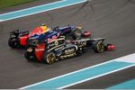 Gallerie: Sebastian Vettel (Red Bull) und Romain Grosjean (Lotus)