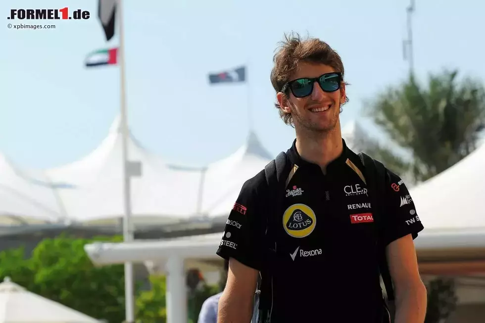 Foto zur News: Romain Grosjean (Lotus)