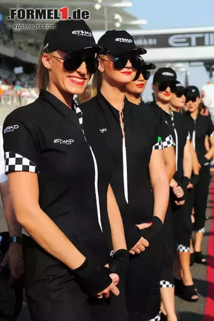 Foto zur News: Grid Girl in Abu Dhabi