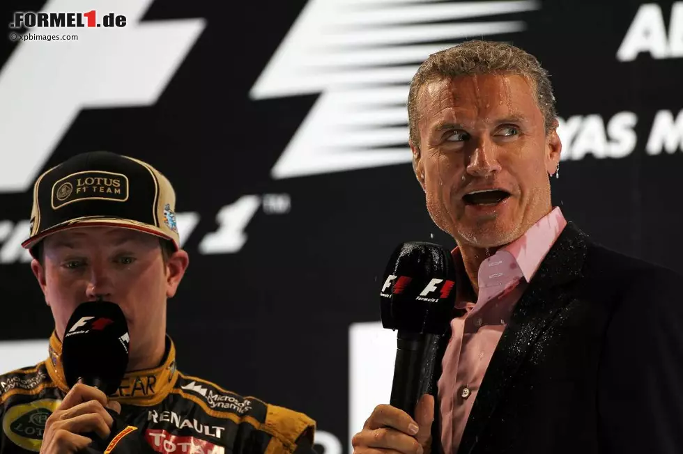 Foto zur News: David Coulthard (Mücke-Mercedes) und Kimi Räikkönen (Lotus)