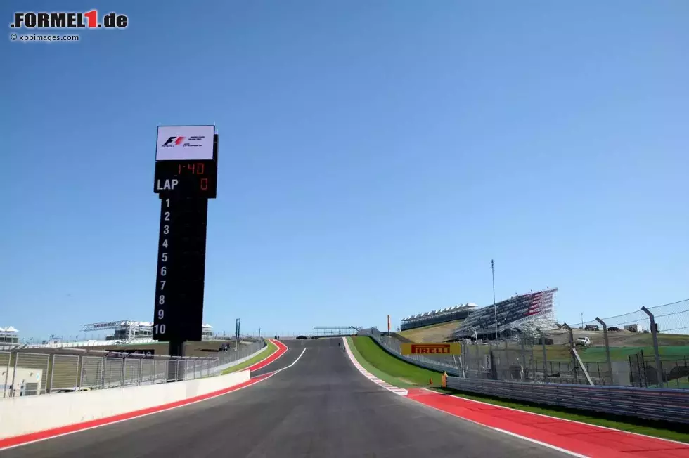 Foto zur News: Impressionen aus Austin: Blick in Richtung Turn 1