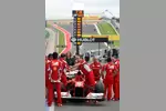 Foto zur News: Ferrari-Team