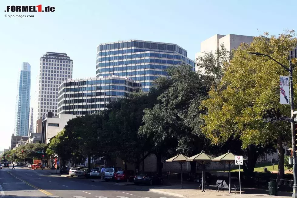 Foto zur News: Blick auf eine Straße in der City von Austin