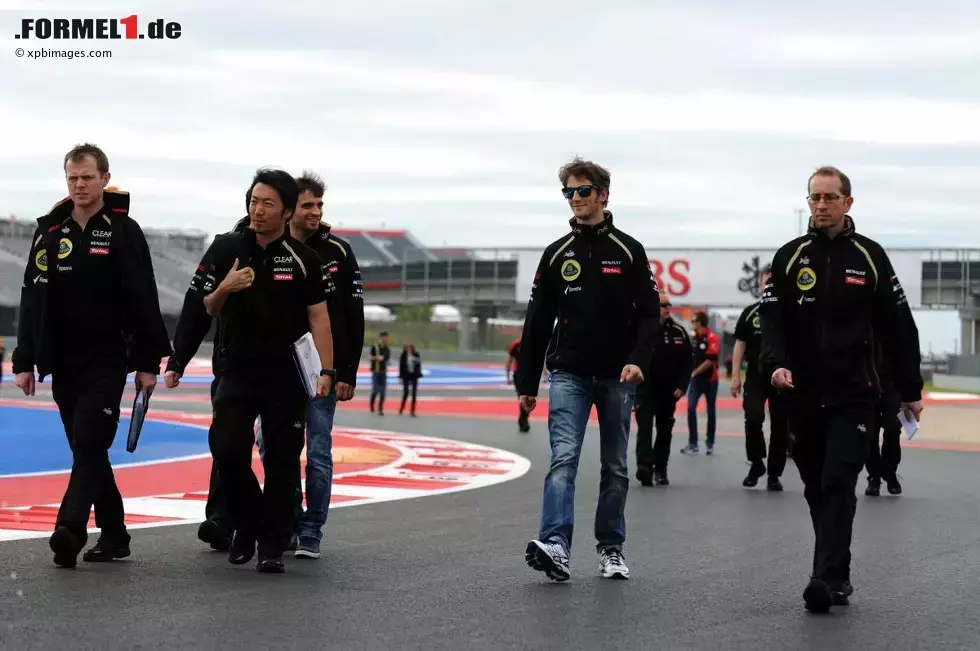 Foto zur News: Romain Grosjean (Lotus)