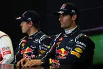 Foto zur News: Sebastian Vettel (Red Bull) und Mark Webber (Red Bull)