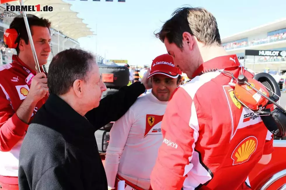 Foto zur News: Jean Todt und Felipe Massa (Ferrari)