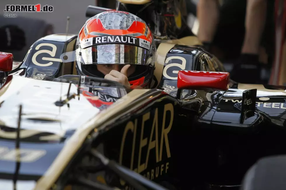 Foto zur News: Romain Grosjean (Lotus)