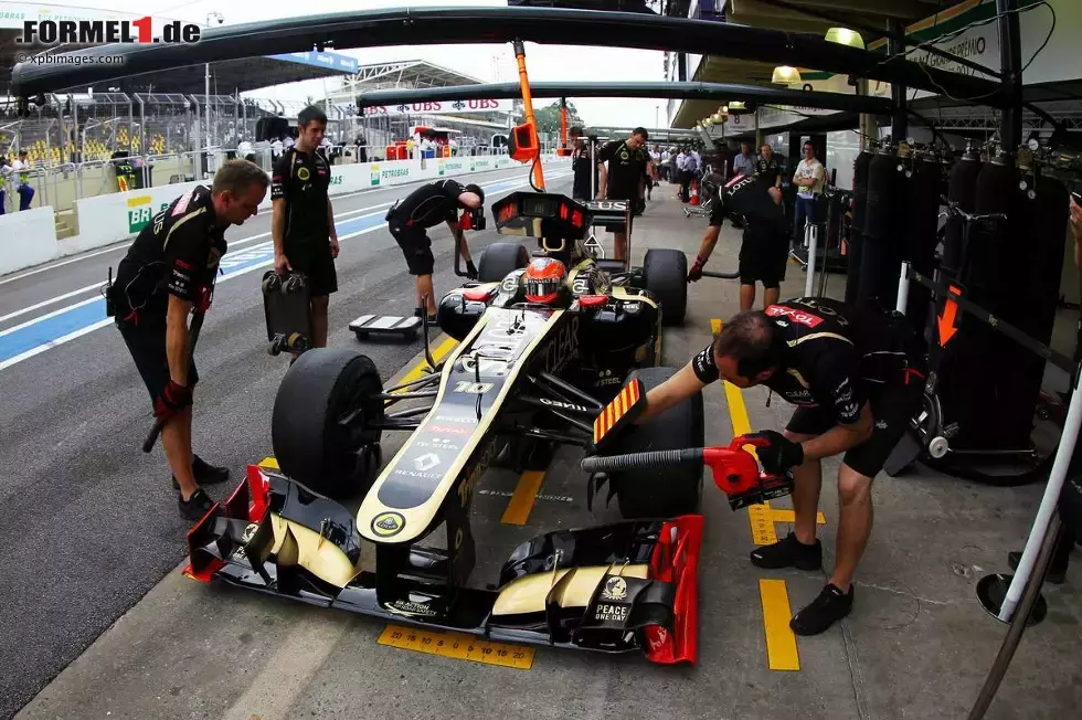 Foto zur News: Romain Grosjean (Lotus)