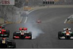 Gallerie: Lewis Hamilton (McLaren) und Nico Hülkenberg (Force India)