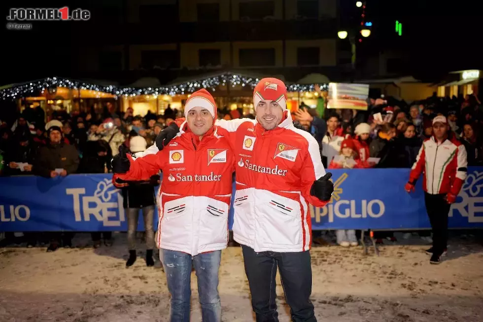 Foto zur News: Felipe Massa und Fernando Alonso