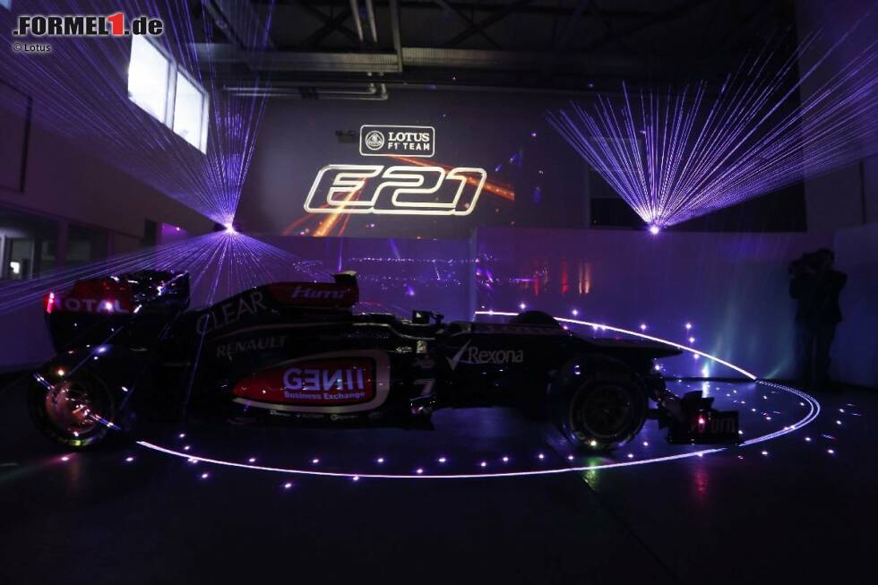 Foto zur News: Präsentation des Lotus E21 in Enstone