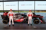 Foto zur News: Jenson Button (McLaren) und Sergio Perez (McLaren)