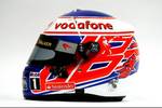 Foto zur News: Helm von Jenson Button (McLaren)