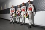 Foto zur News: Gary Paffett, Sergio Perez, Jenson Button und Oliver Turvey (McLaren)