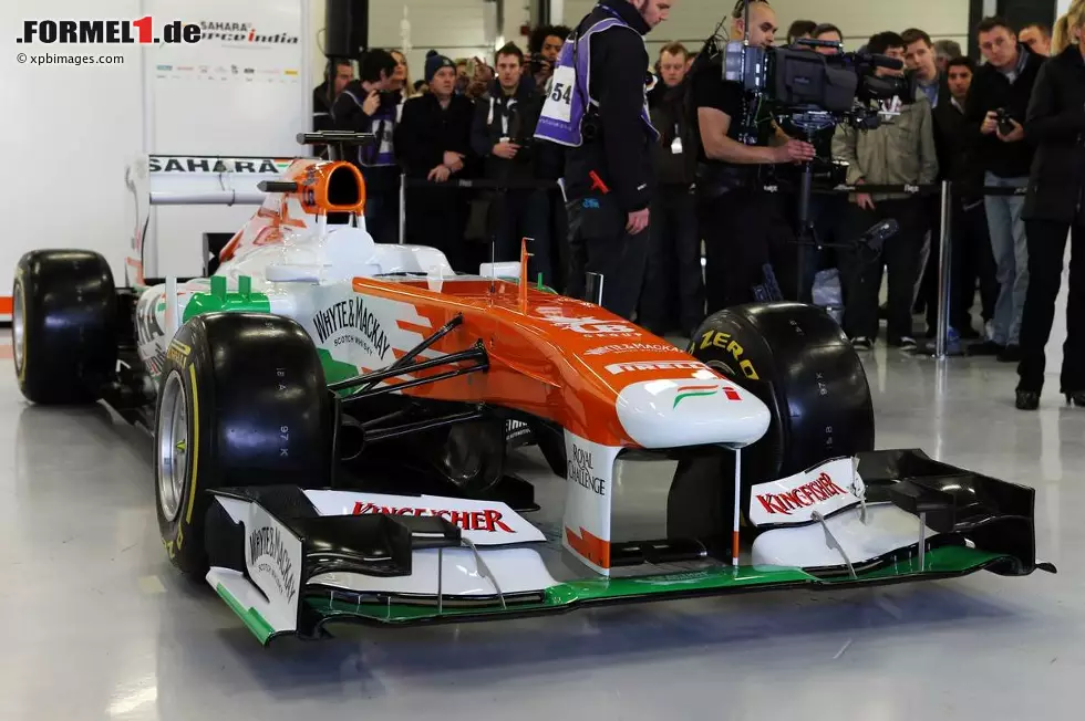 Foto zur News: Präsentation des Force-India-Mercedes VJM06