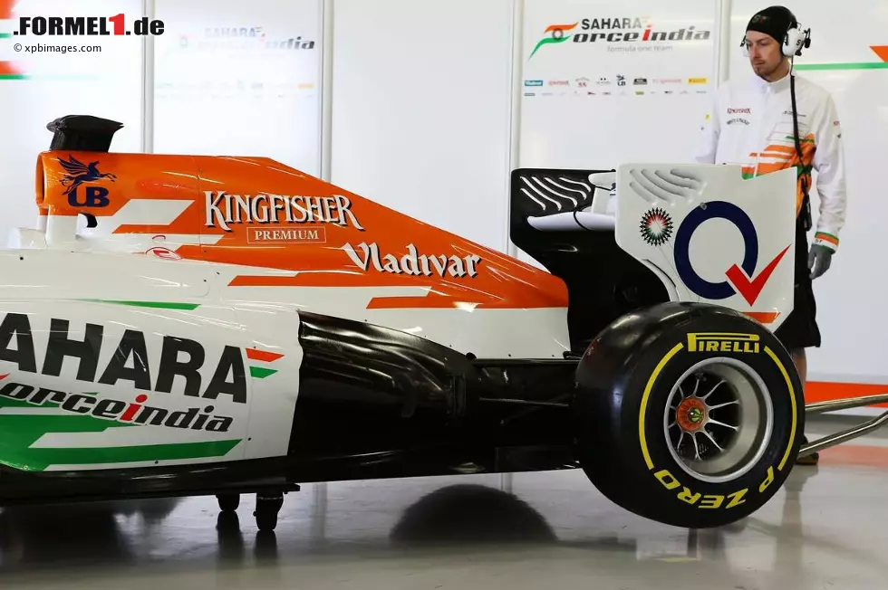 Foto zur News: Präsentation des Force-India-Mercedes VJM06