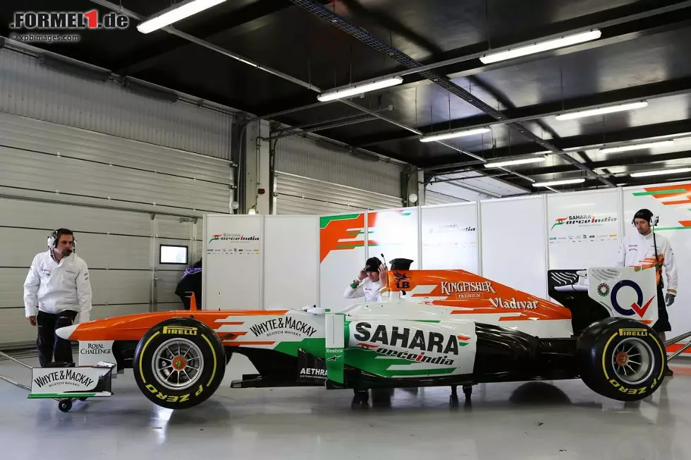 Foto zur News: Präsentation des Force-India-Mercedes VJM06