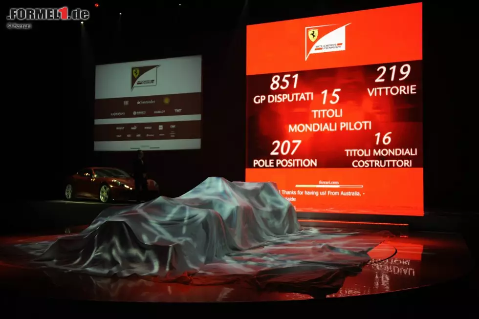 Foto zur News: Präsentation des Ferrari F138