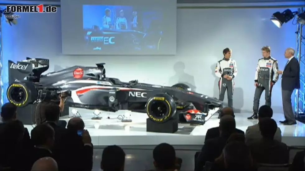 Foto zur News: Präsentation des Sauber-Ferrari C32