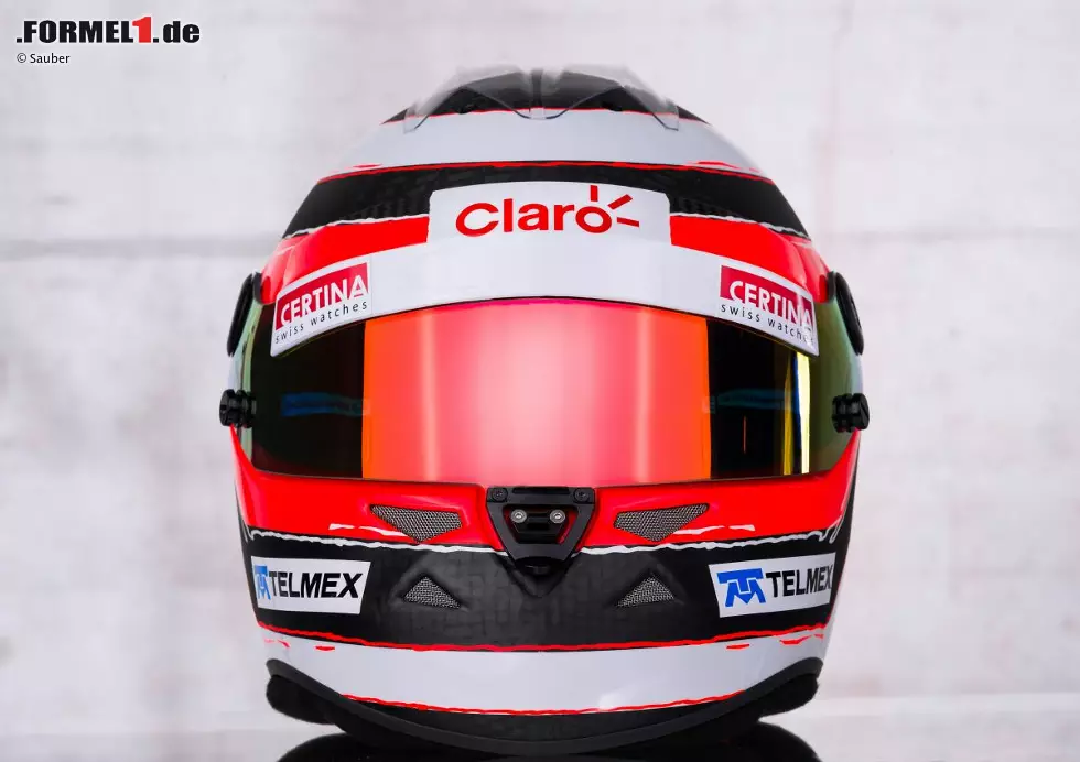 Foto zur News: Helm von Nico Hülkenberg (Sauber)