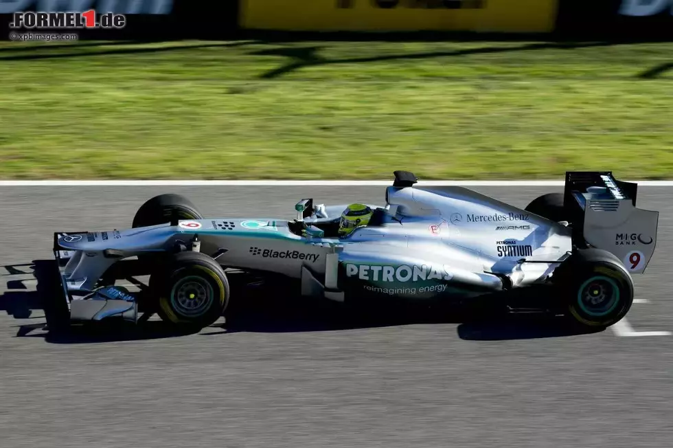 Foto zur News: Nico Rosberg (Mercedes) im neuen F1 W04