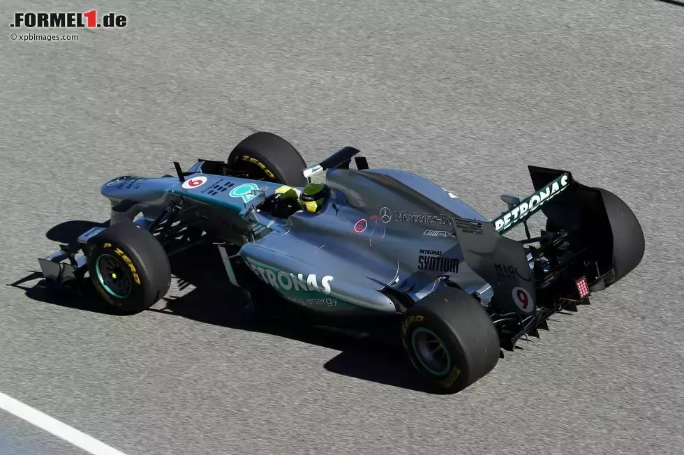 Foto zur News: Nico Rosberg (Mercedes) im neuen F1 W04