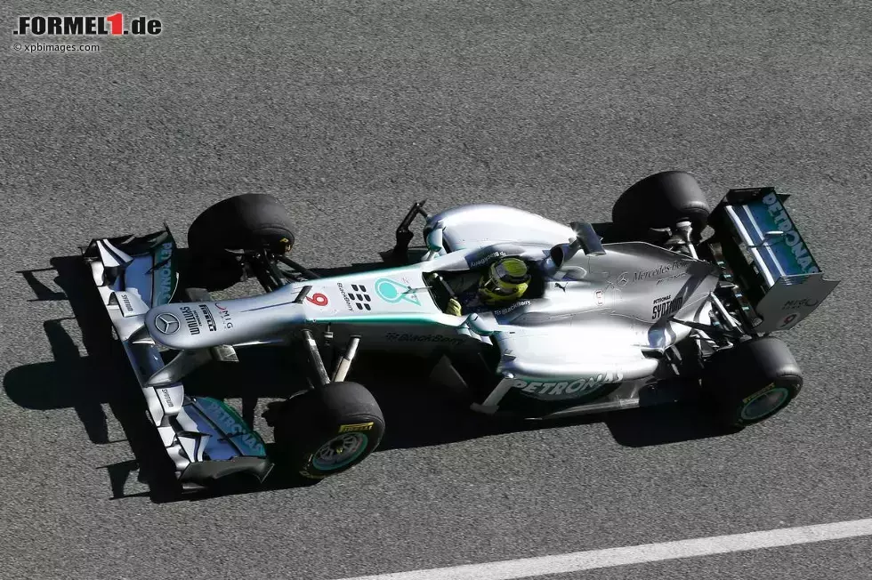 Foto zur News: Nico Rosberg (Mercedes) im neuen F1 W04