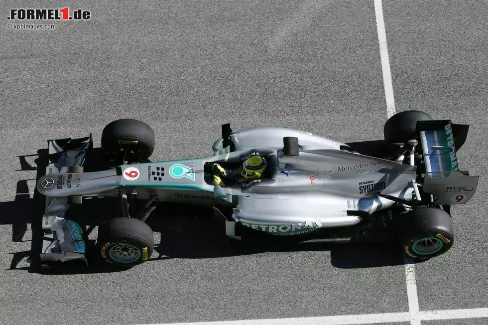 Foto zur News: Nico Rosberg (Mercedes) im neuen F1 W04