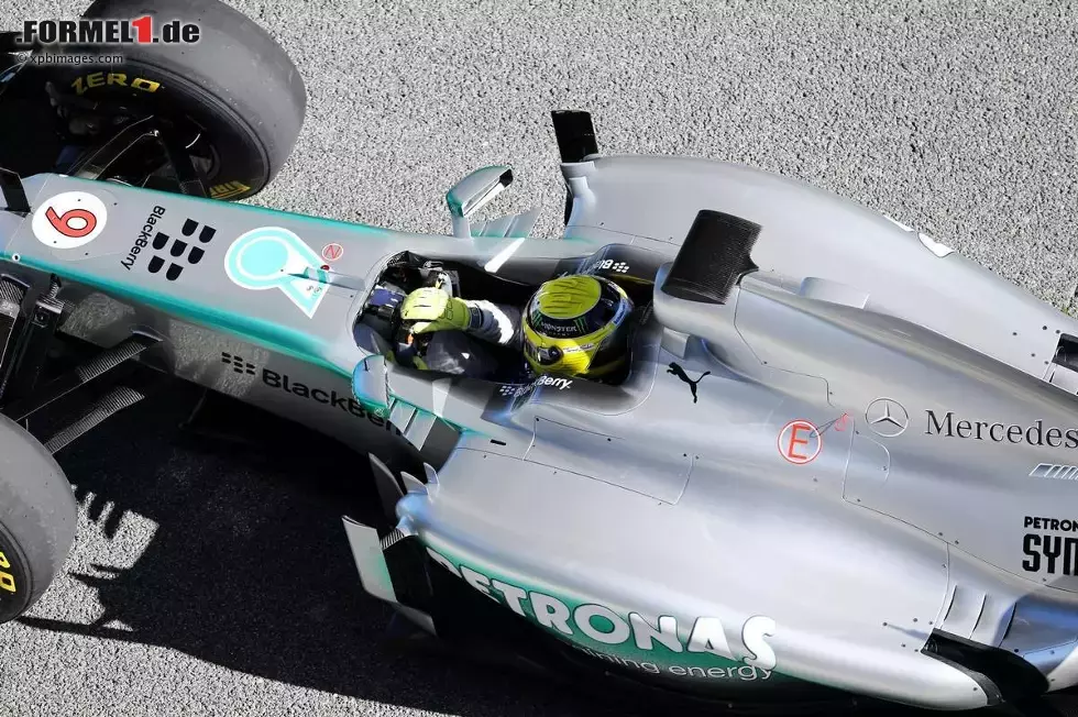 Foto zur News: Nico Rosberg (Mercedes) im neuen F1 W04