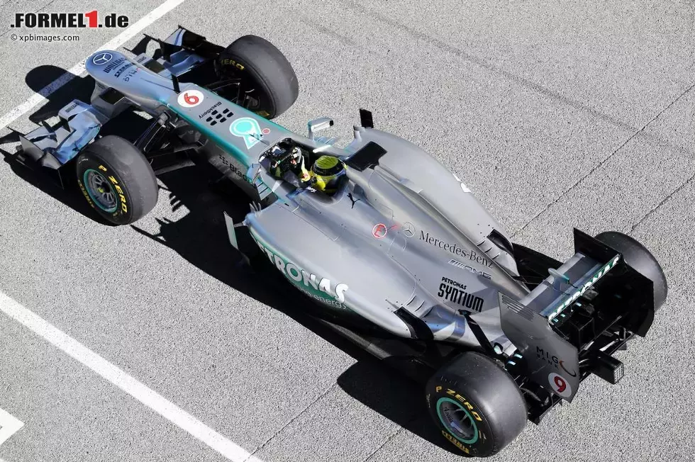 Foto zur News: Nico Rosberg (Mercedes) im neuen F1 W04