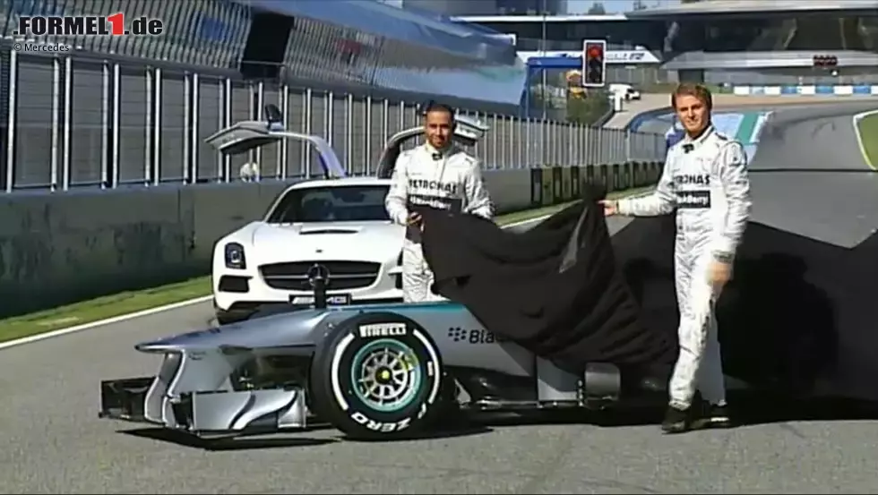 Foto zur News: Präsentation des Mercedes F1 W04